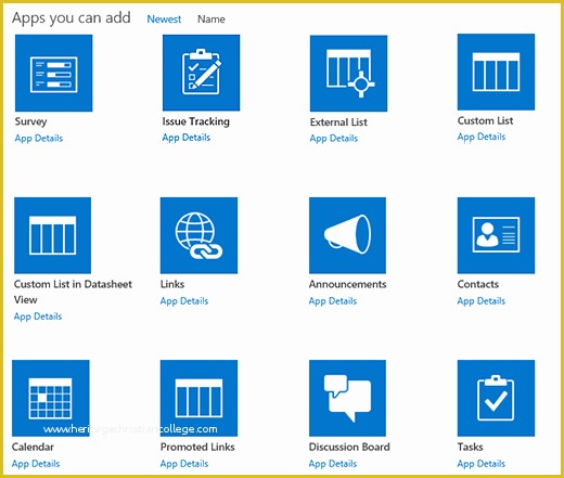 Sharepoint 2016 Templates Free Of Create A List In Point Point