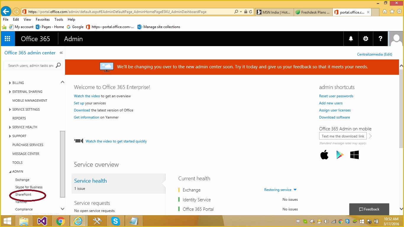Sharepoint 2016 Templates Free Of Set Up An Intranet with Fice365