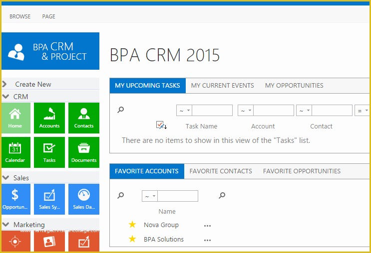 Sharepoint Crm Template Free Of Products Archives Bpa solutions