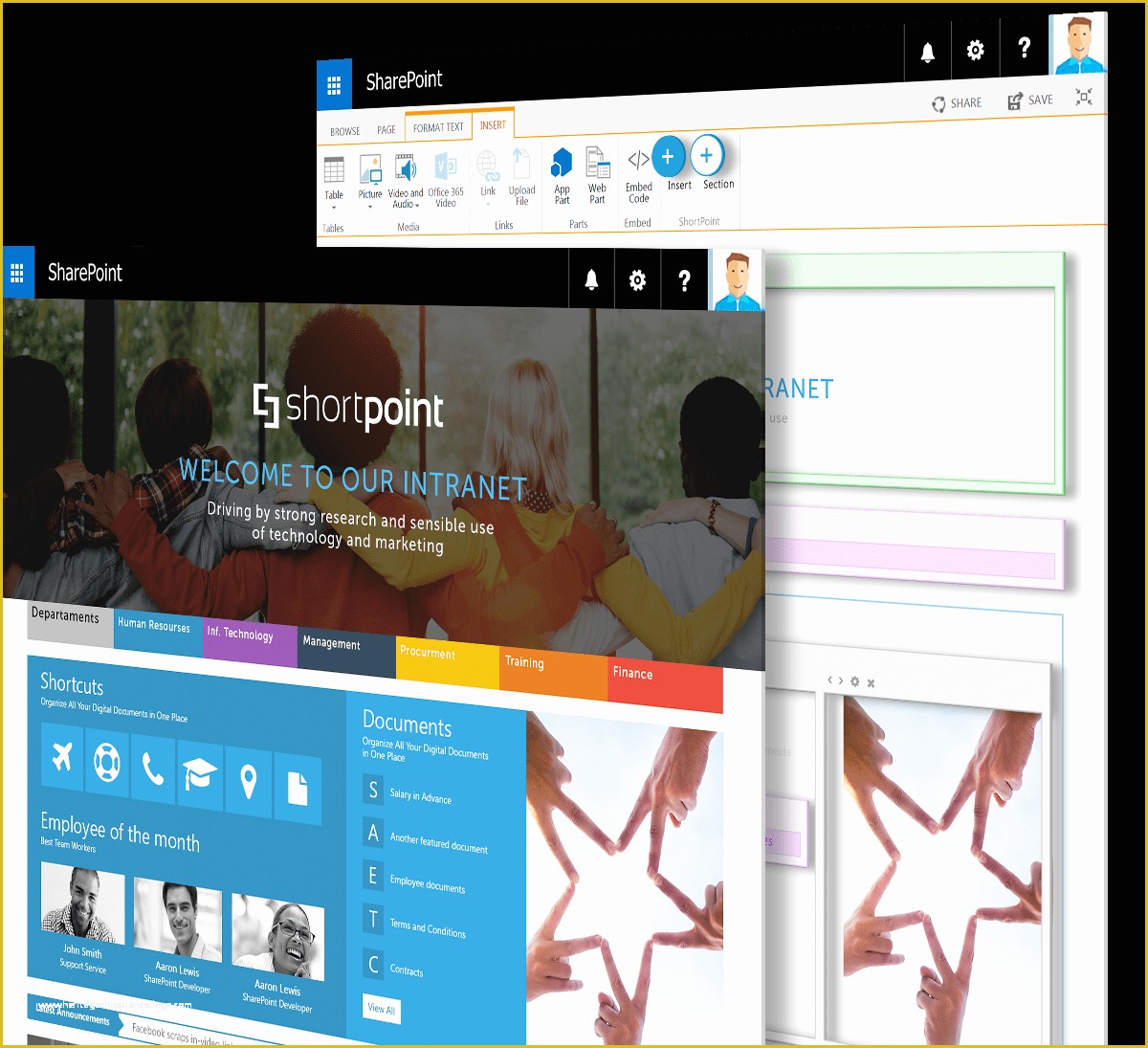 Sharepoint Online Intranet Templates Free Of Default Point Intranet Template