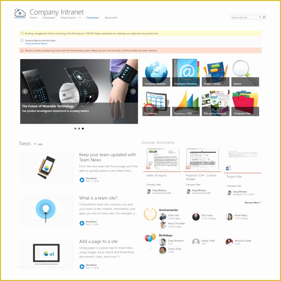 Sharepoint Online Intranet Templates Free Of Find the Best Point Intranet Templates Collab365