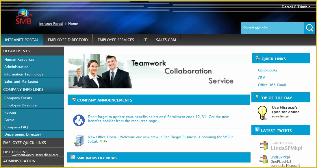 Sharepoint Online Intranet Templates Free Of Point Intranet Build Project