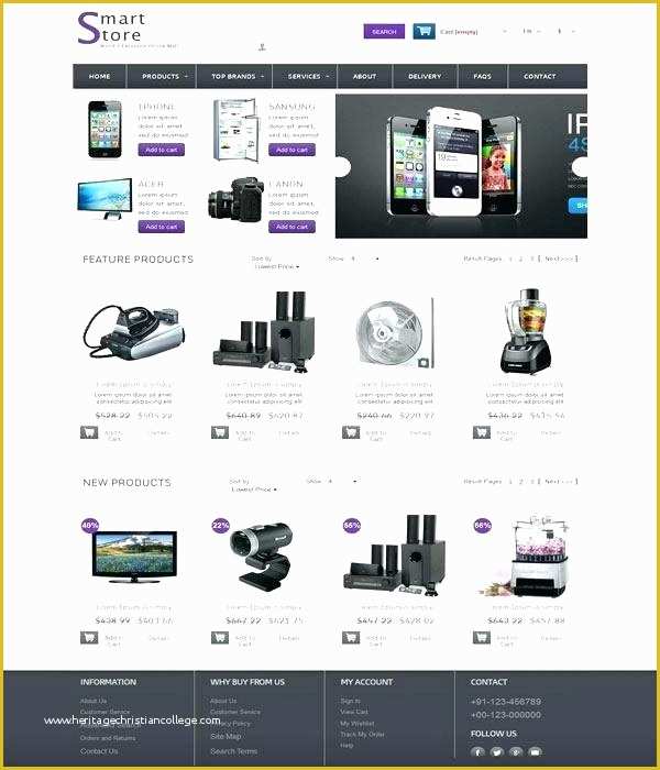 Shopping Cart Template Free Download In PHP Of E Merce Template Shopping Cart Bootstrap Free 3 Website