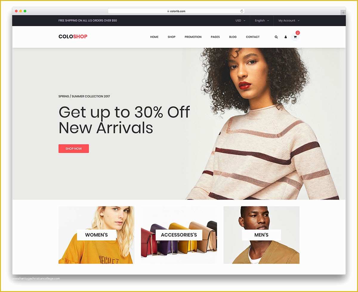 Shopping Site Template Free Download Of 22 Best Free E Merce Website Templates In 2018 Uicookies