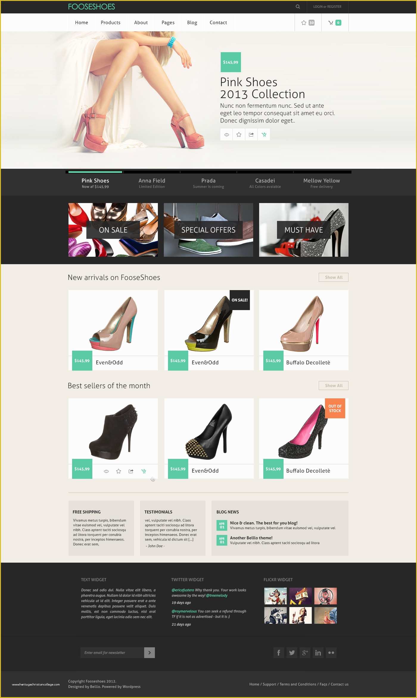 Shopping Site Template Free Download Of Download Free Clean E Merce Shopping Website Psd