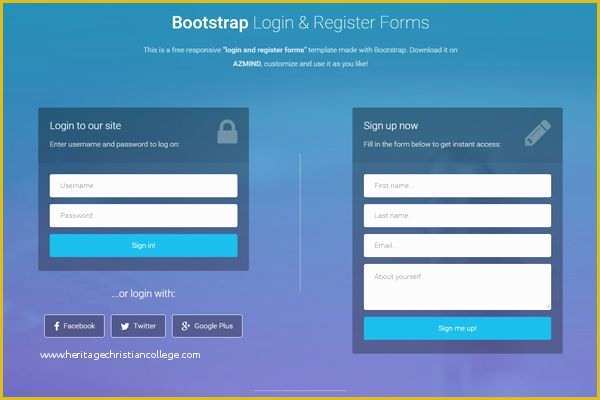 Sign Up form Template HTML Css Free Download Of Bootstrap Login and Register forms In E Page 3 Free