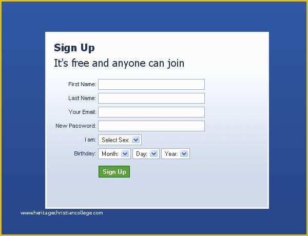 Sign Up form Template HTML Css Free Download Of Xhtml Registro Al Estilo