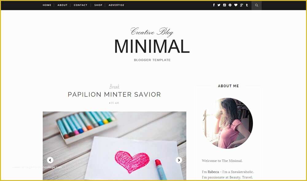 Simple Blogger Templates Free Of 10 Best Free Simple Blogger Templates 2018 themelibs