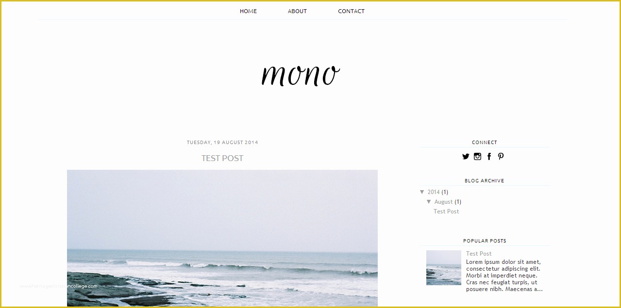 Simple Blogger Templates Free Of A Free Blogger Template Oh Zoe