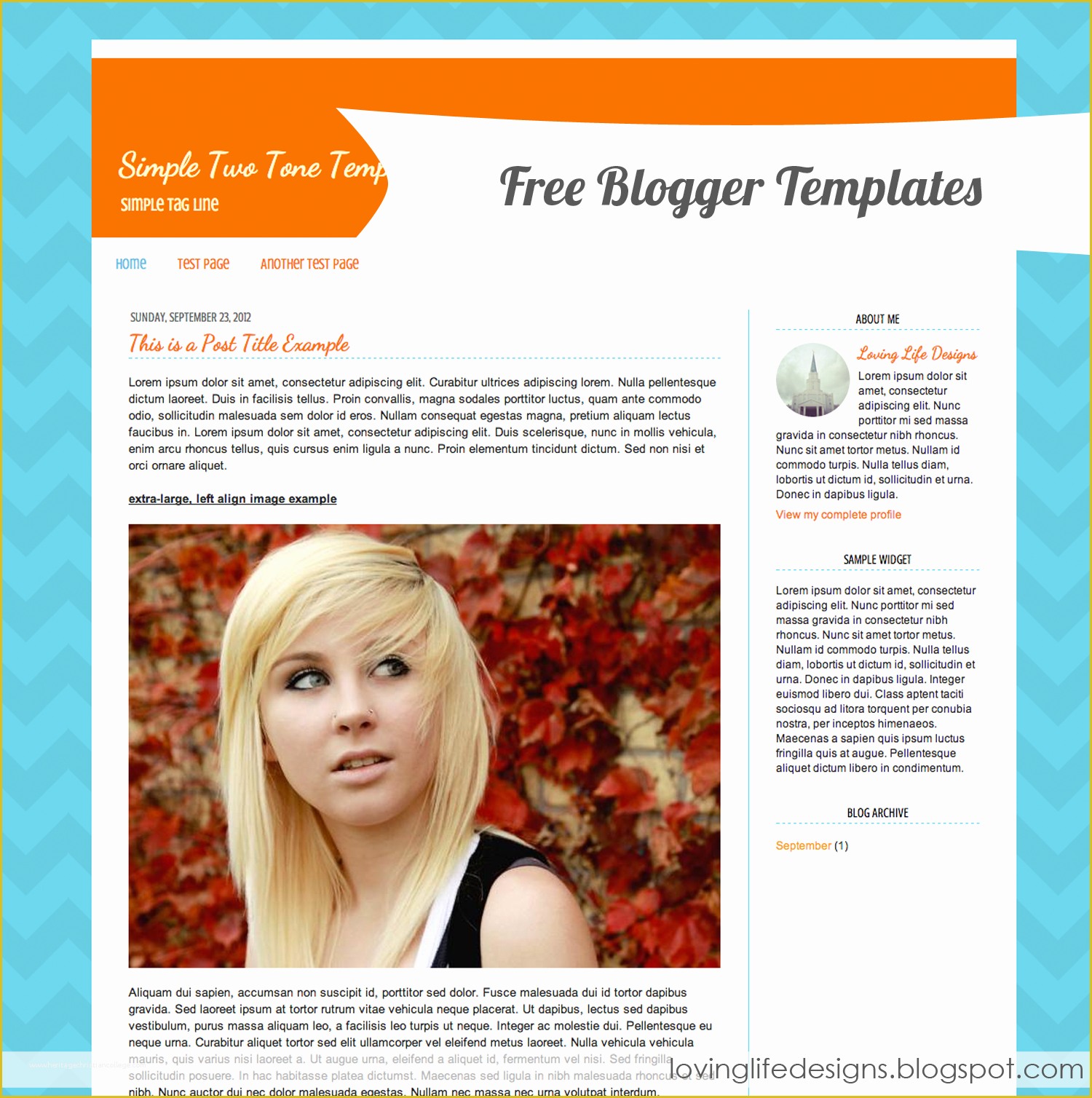 Simple Blogger Templates Free Of Loving Life Designs Free Graphic Designs and Printables