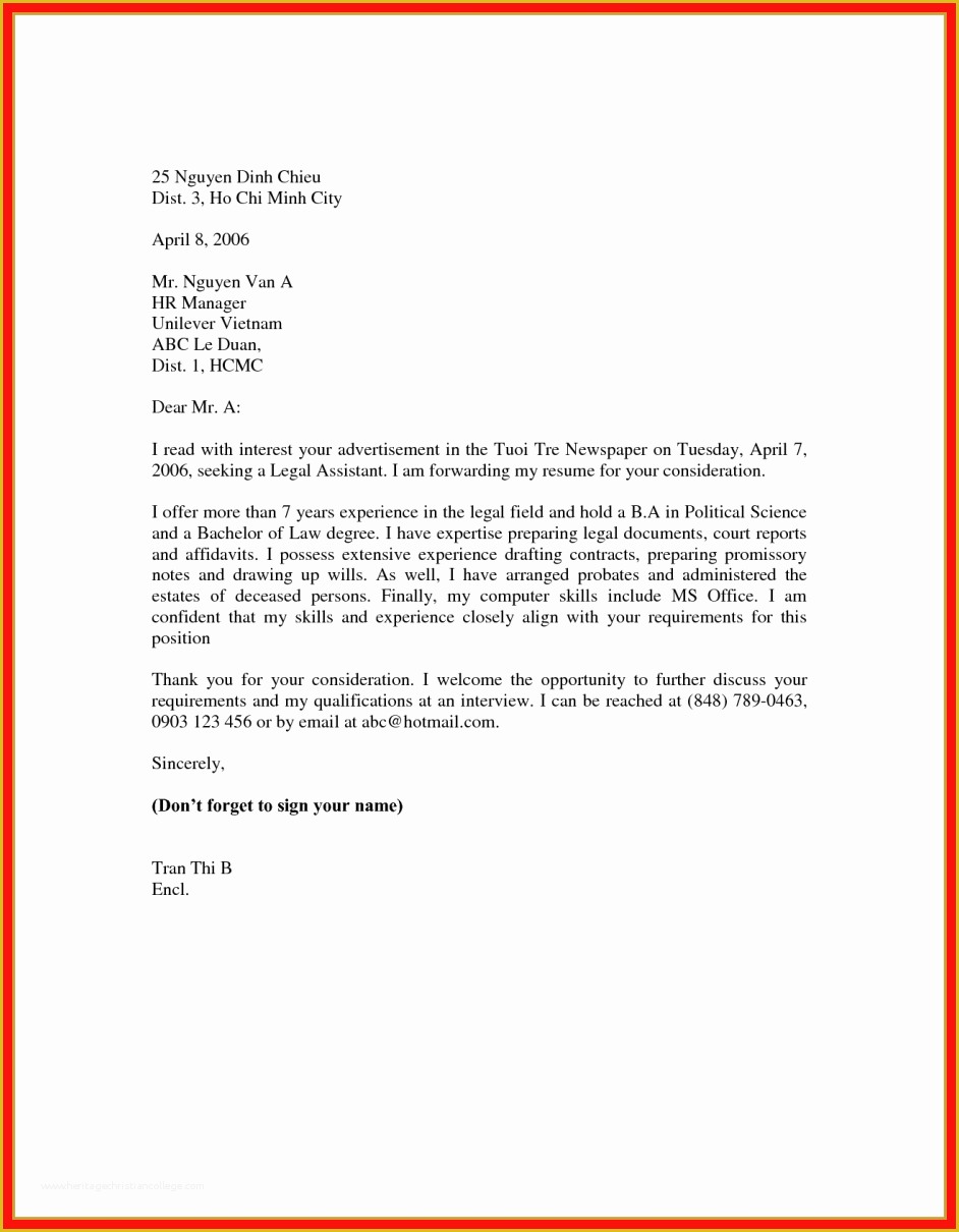 Simple Cover Letter Template Free Of Easy Cover Letter Samples