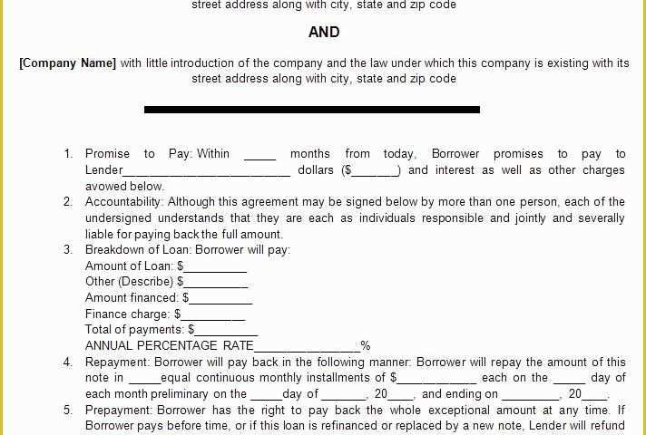 Simple Loan Agreement Template Free Of Simple Loan Agreement Sample Vatansun