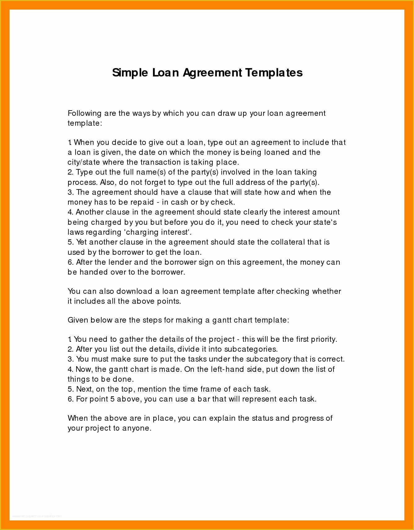 Simple Loan Agreement Template Free Of Simple Loan Agreement Template Free