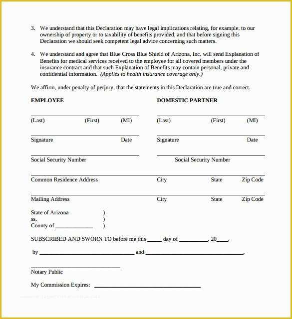 Simple Partnership Agreement Template Free Of 13 Domestic Partnership Agreements to Download