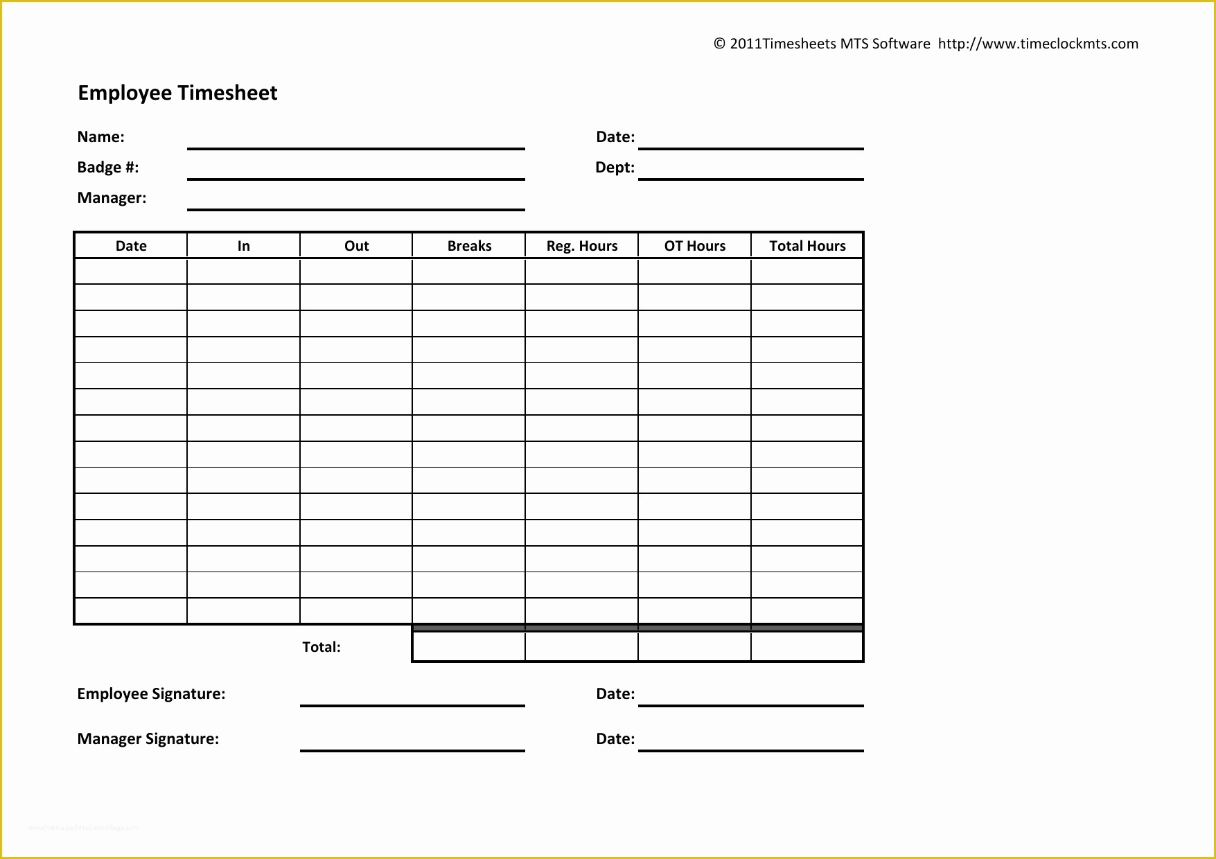 Simple Timesheet Template Free Of Download Weekly Timesheet Template Excel Pdf