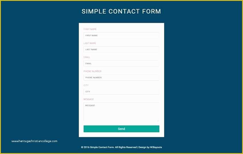 Simple Website Templates Free Download HTML with Css Of Responsive Email Template Free Simple HTML Templates