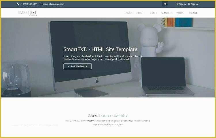Simple Website Templates Free Download Of Business Website Template Static E Page