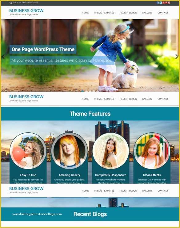Single Page Website Template Free Of 38 E Page Website themes & Templates
