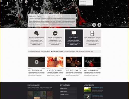 Site Template Free Of Freebie Radial Full Web Site Template Psd Premiumcoding