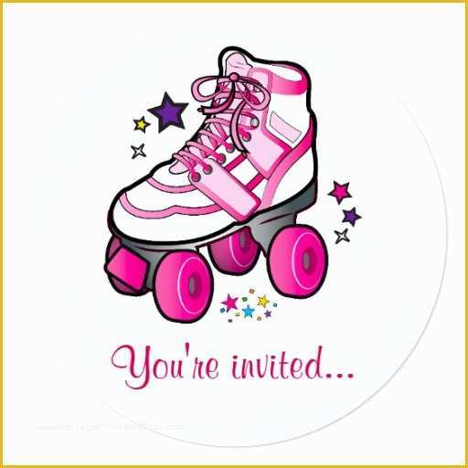 Skating Party Invitation Template Free Of Roller Skating Birthday Party Invitation
