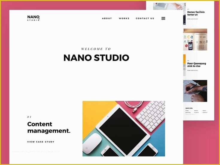 Sketch Website Template Free Of Agency Sketch Website Template Free Download