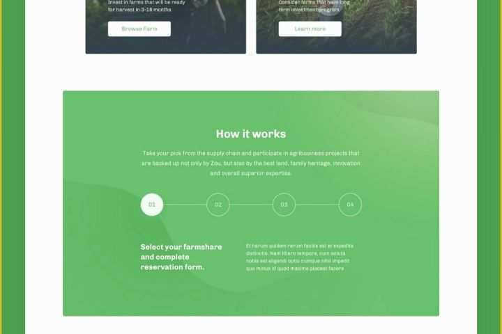 Sketch Website Template Free Of Farm Website Template Sketch · Pinspiry