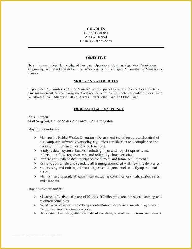 Skill Based Resume Template Free Download Of Experienced Resume format