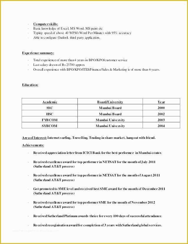 Skill Based Resume Template Free Download Of Resume Puter Skills Sample – Evel Amurskaya