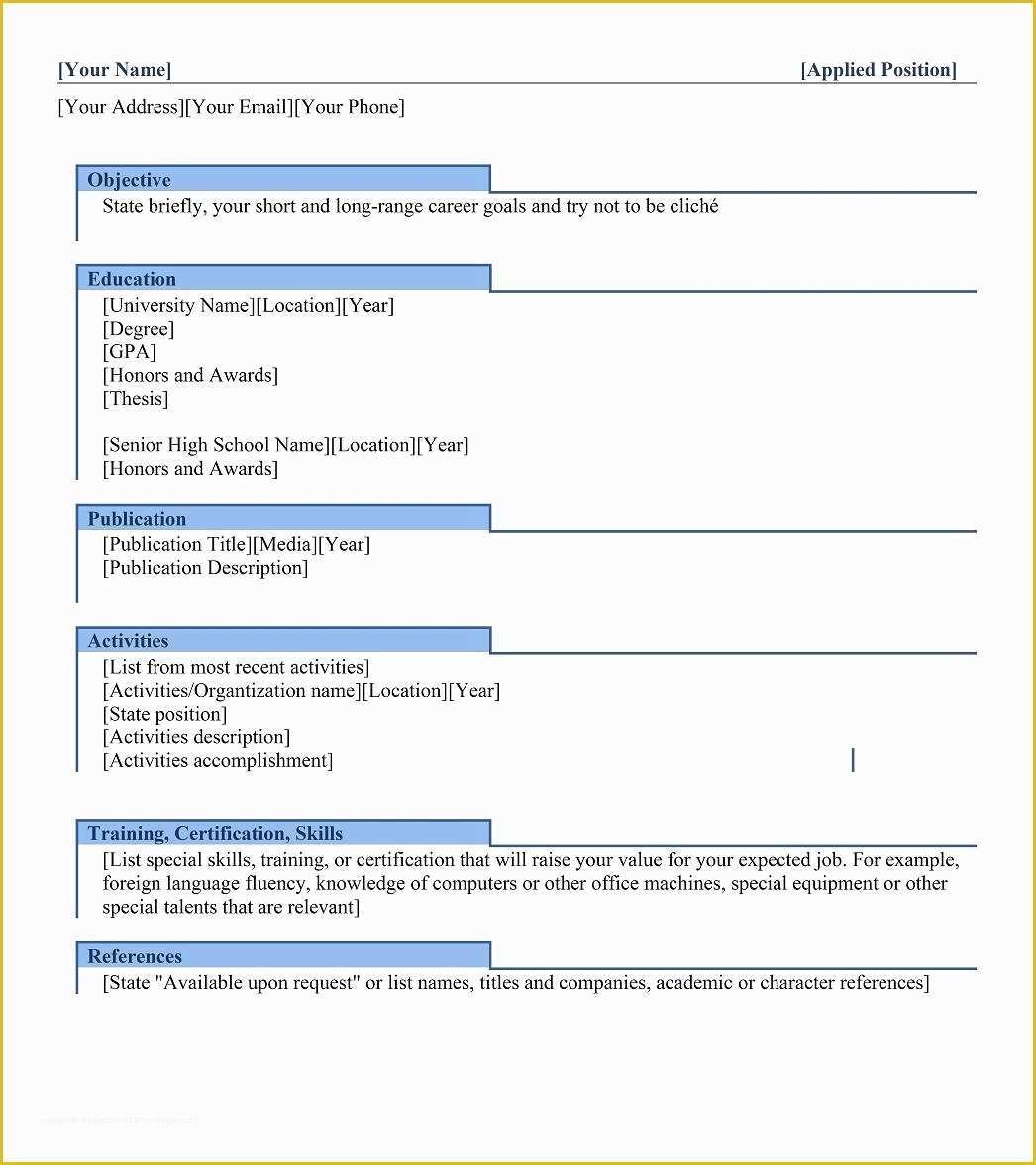 Skill Based Resume Template Free Download Of Skill Based Resume Template Free Download Beautiful Resume