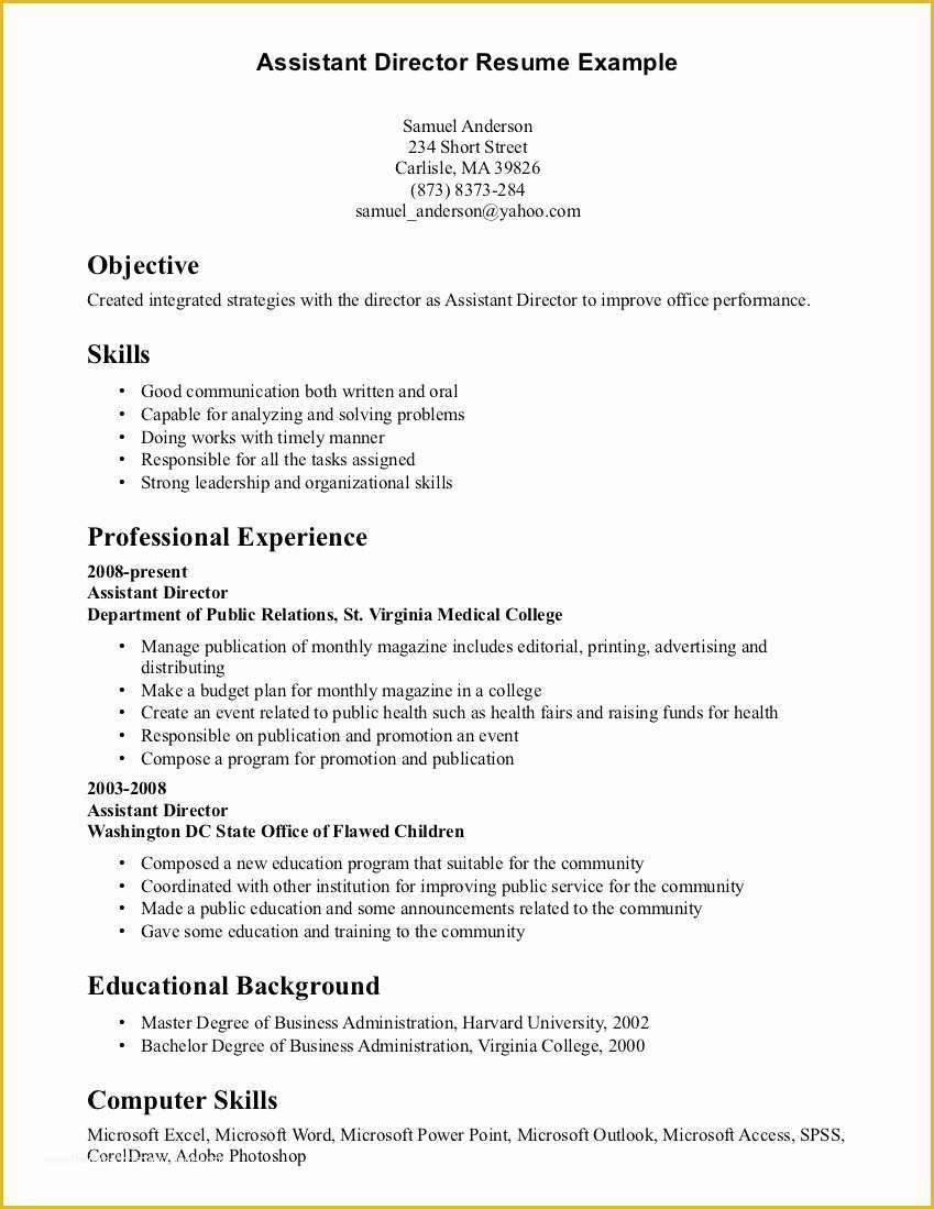 Skill Based Resume Template Free Download Of Skill Based Resume Template Free Download Beautiful Resume