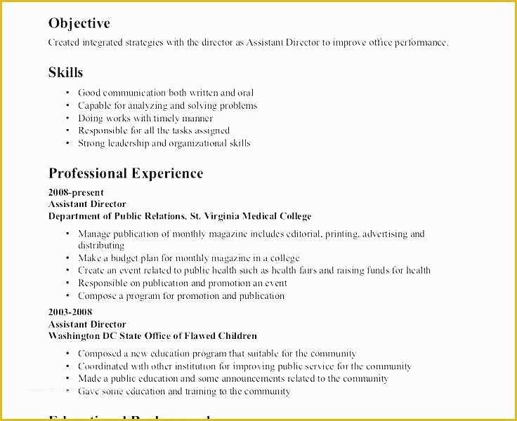 Skill Based Resume Template Free Download Of Skills Based Resume Skills and Ac Plishments Resume