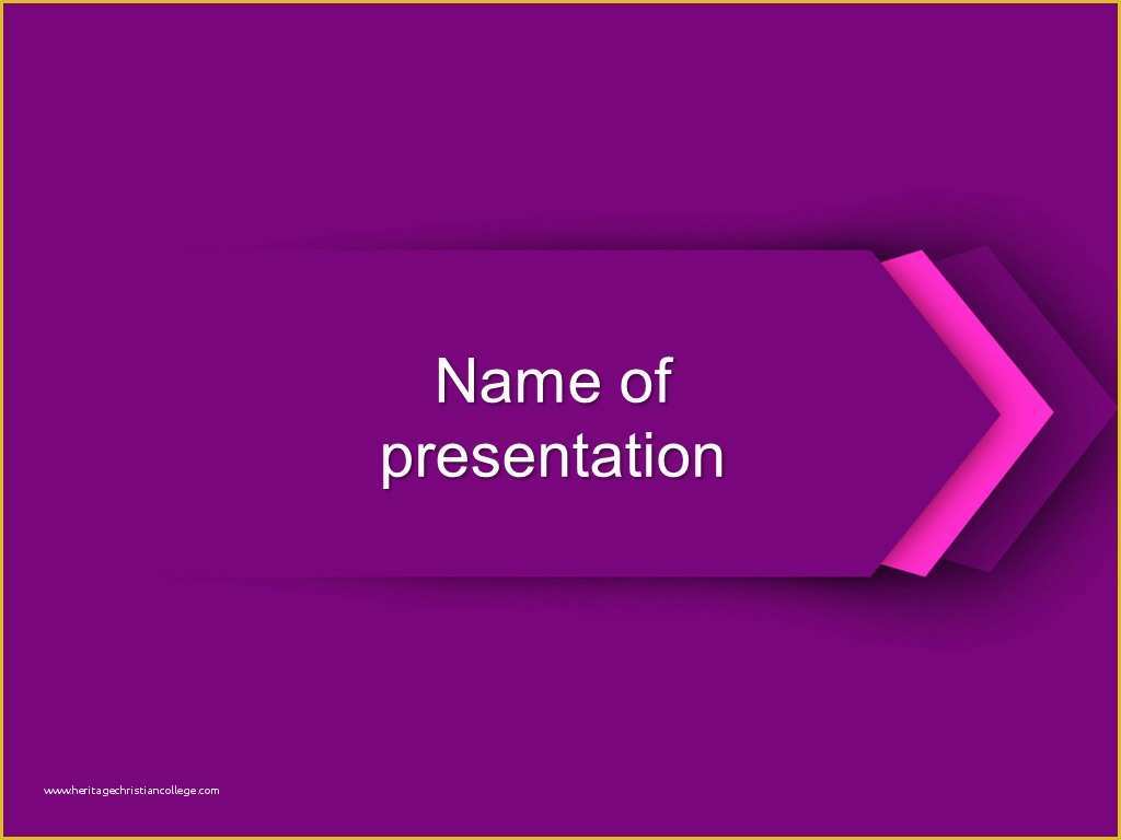 Slide Presentation Template Free Download Of Download Free Three Arrows Powerpoint Template for