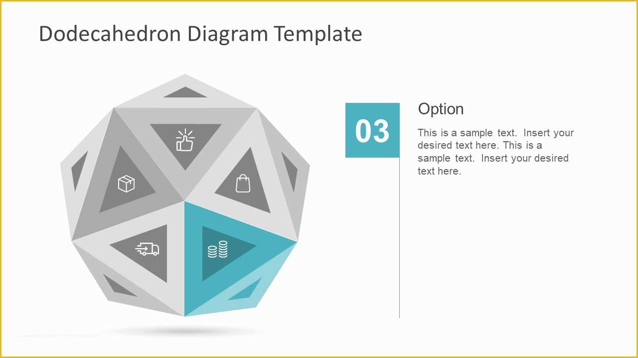 Slidemodel Free Templates Of Free Dodecahedron Diagram Template Slidemodel