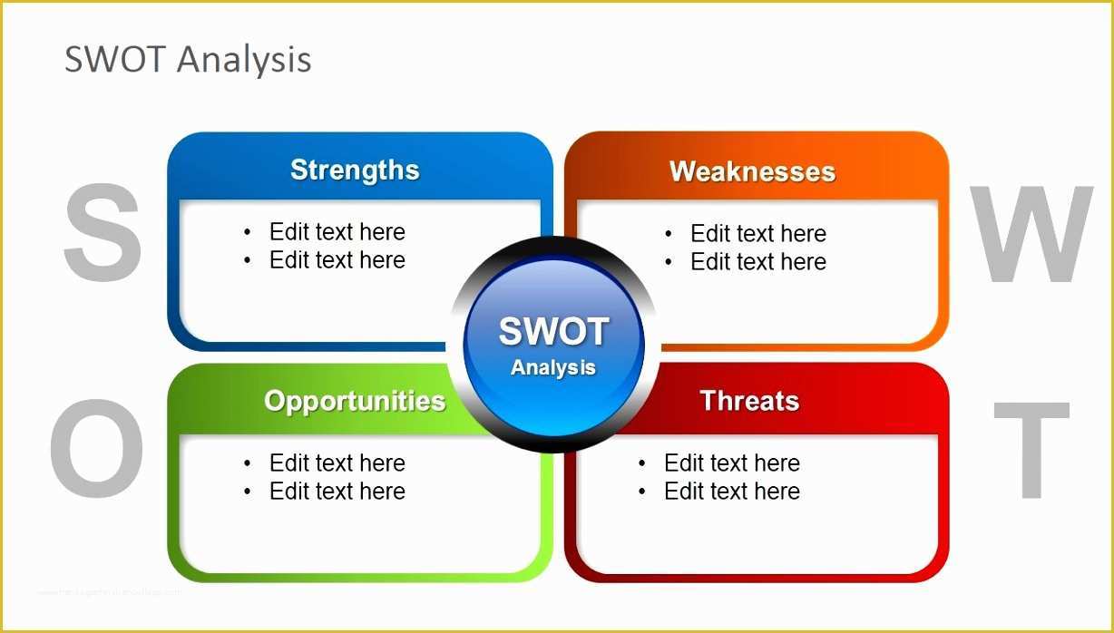 Slidemodel Free Templates Of Free Swot Analysis Slide Design for Powerpoint Slidemodel