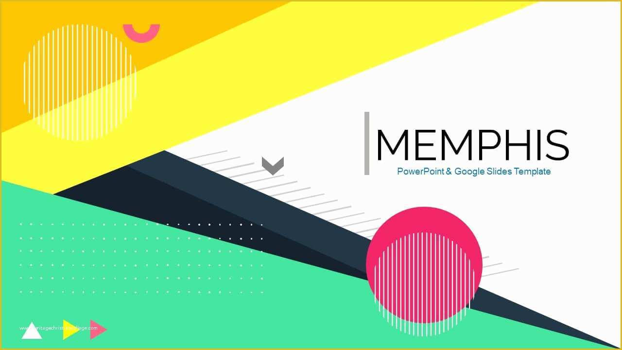 Slider Template Free Download Of Memphis Awesome Free Powerpoint Templates & Google