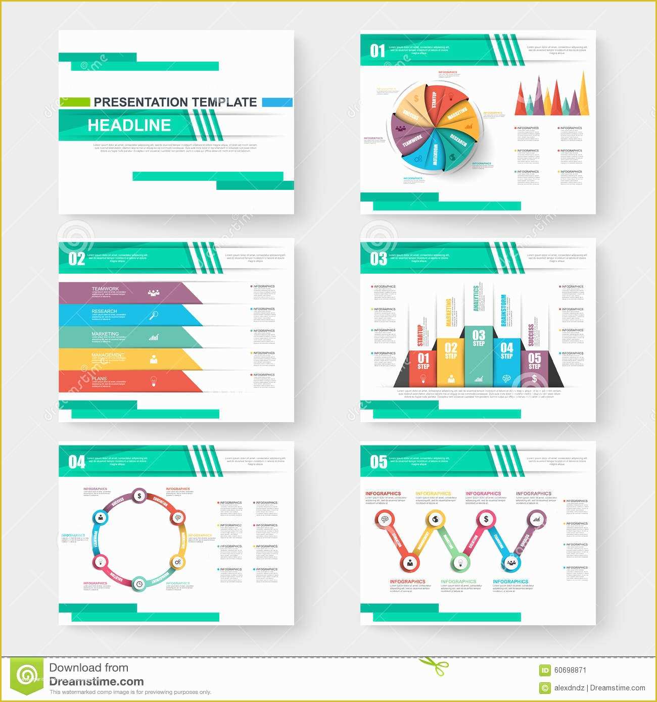 Slider Template Free Download Of Set Presentation Slide Templates Powerpoint Stock