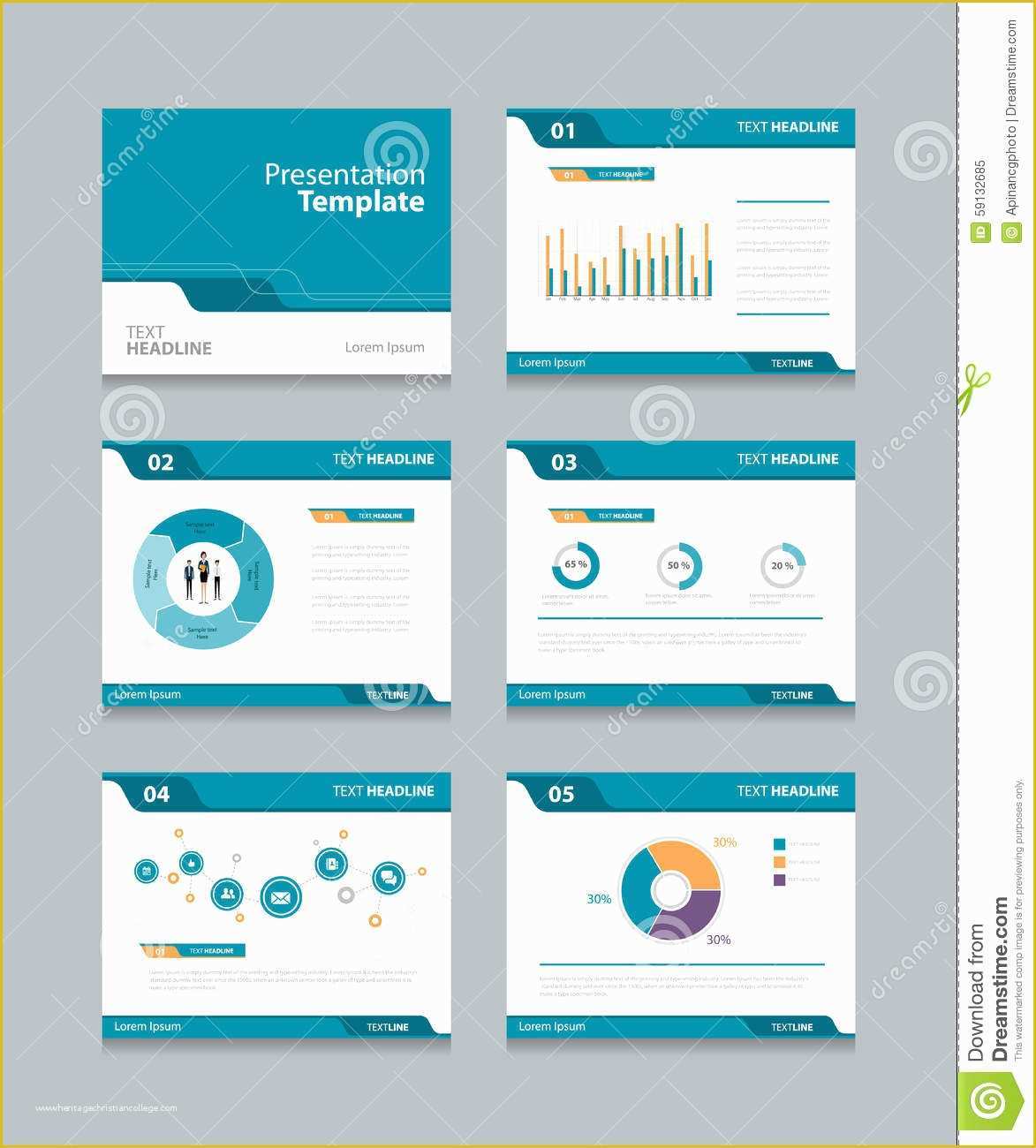 Slider Template Free Download Of Vector Template Presentation Slides Background Design