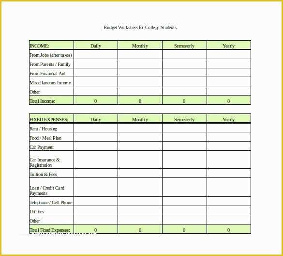 Small Business Budget Template Free Download Of Free Monthly Business Bud Template