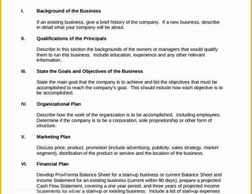 Small Business Plan Template Free Of Small Business Plan Template 9 Download Free Documents