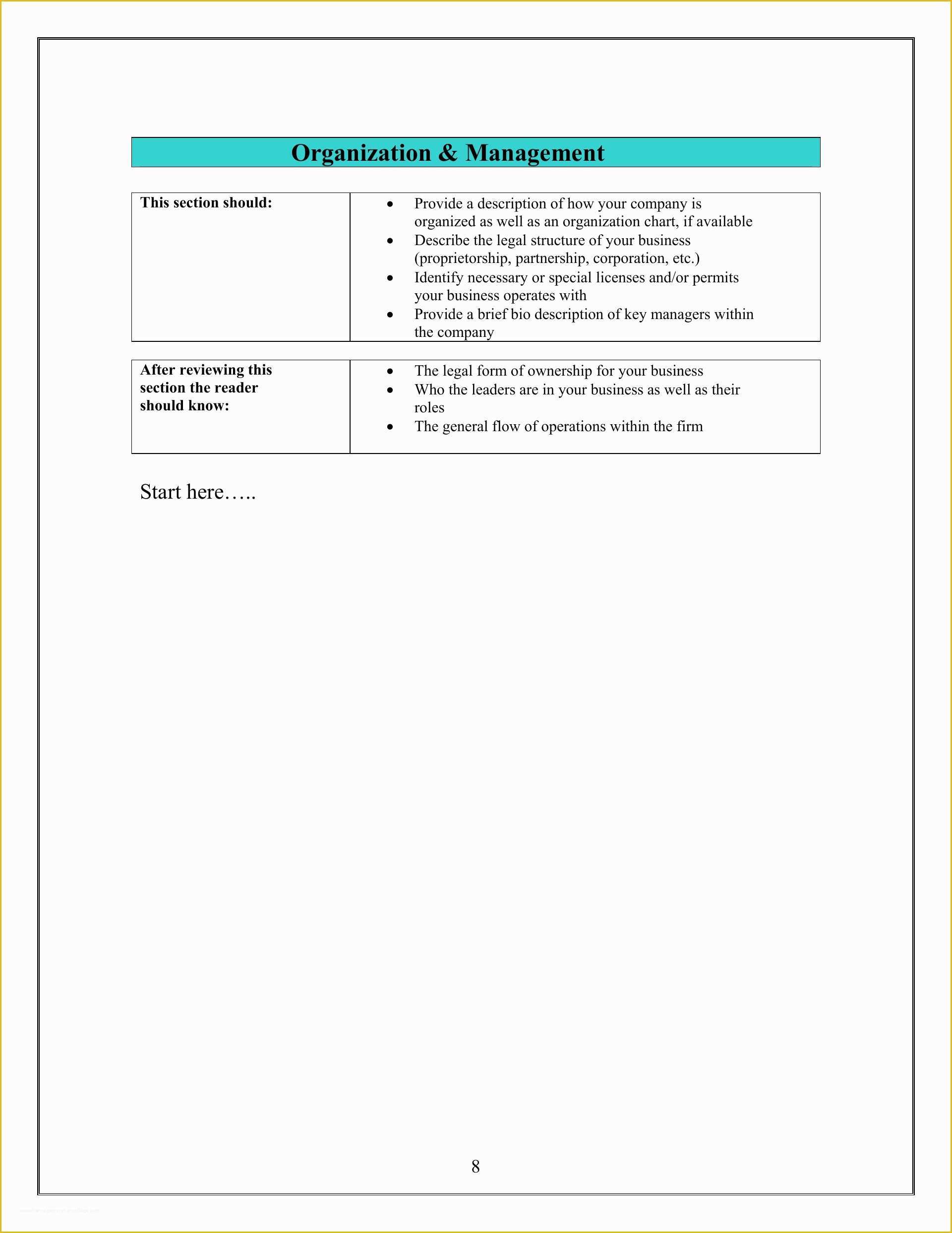 Small Business Plan Template Free Of Small Business Plan Template to Pin On Pinterest