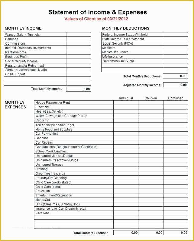 Small Business Profit and Loss Template Free Of Monthly Bud Spreadsheet Templates Free Sample Example