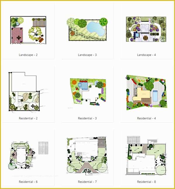 Smartdraw Templates Free Download Of Garden Design &amp; Layout software Line Garden Designer