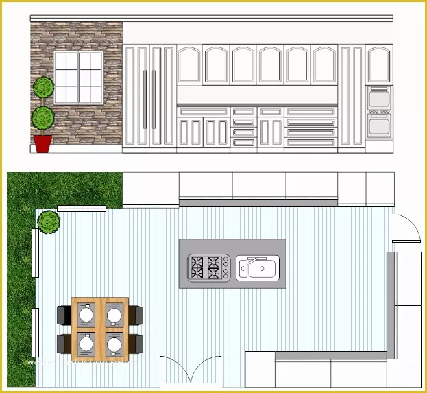 Smartdraw Templates Free Download Of Kitchen Design software