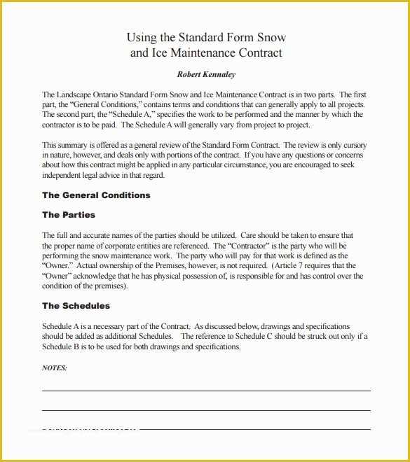 Snow Removal Contract Template Free Of Free Snow Removal Contract Templates Invitation Template