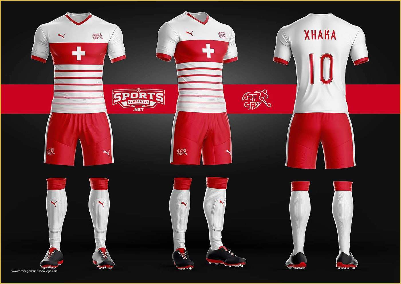 Soccer Jersey Template Psd Free Of Goal soccer Kit Uniform Template On Behance