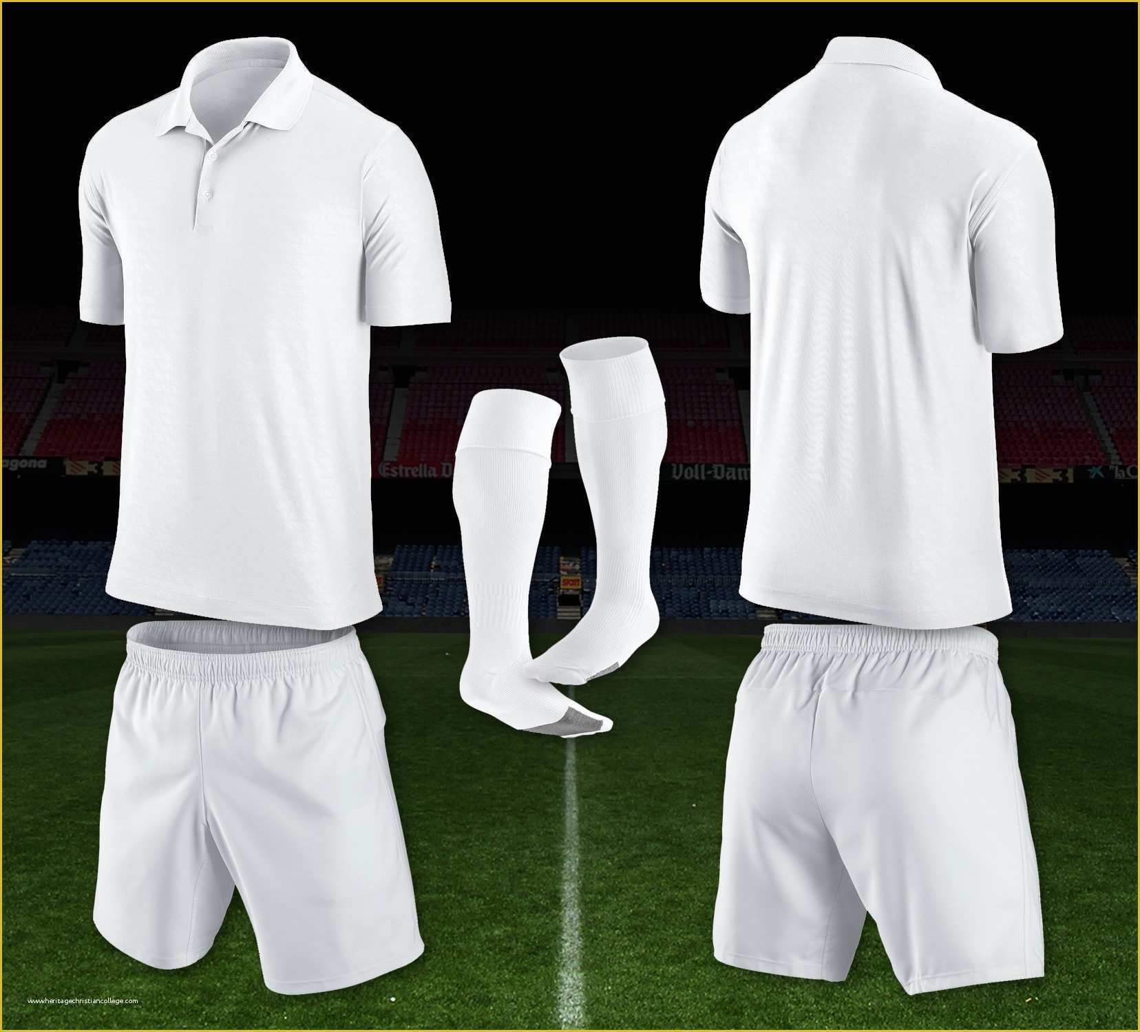 Soccer Jersey Template Psd Free Of New Football Realistic Kit Templates From Conrad