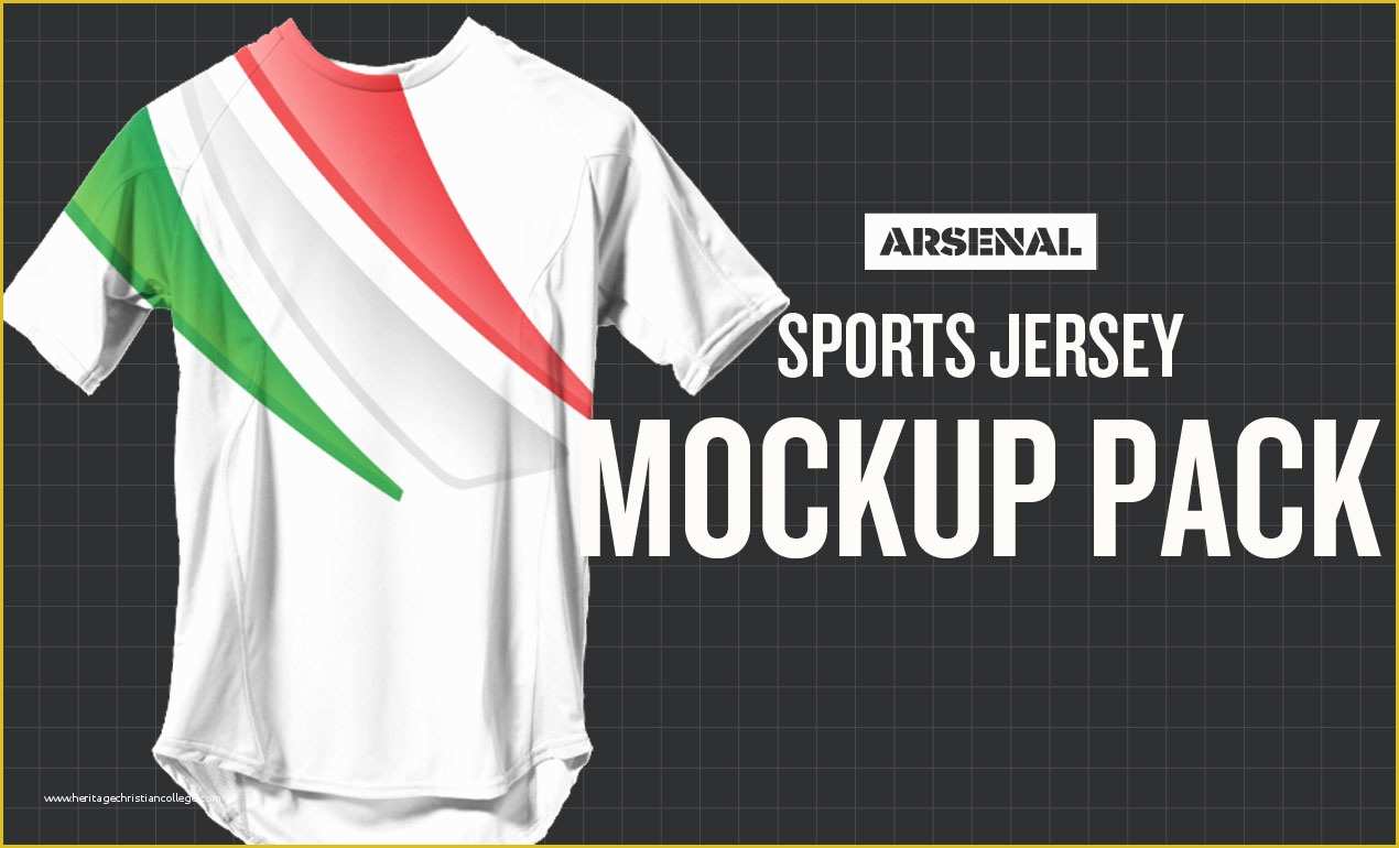 Soccer Jersey Template Psd Free Of Sports Jersey Mockup Template Pack by Go Media