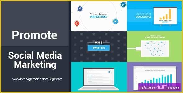 Social Media after Effects Template Free Of Promote social Media Marketing after Effects Project