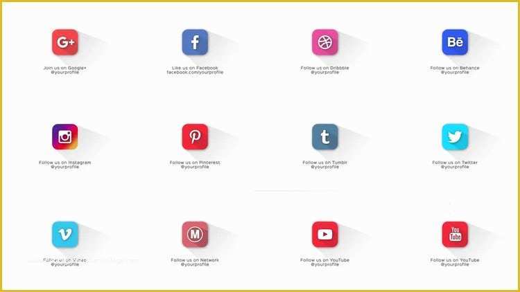 Social Media after Effects Template Free Of social Media Pack after Effects Templates