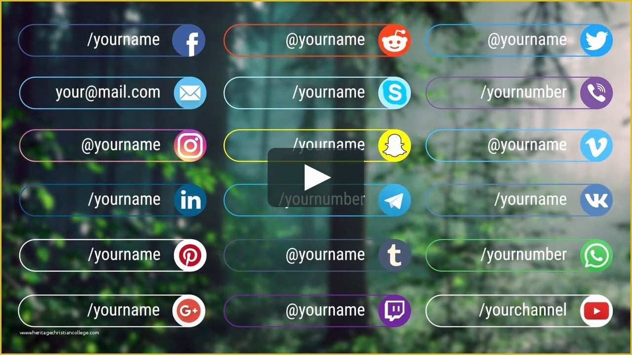 Social Media after Effects Template Free Of social Media Pack after Effects Templates On Vimeo